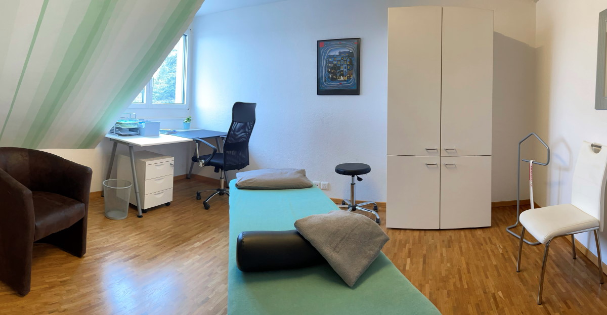 Behandlungszimmer, Physiotherapie Sauser, 4563 Gerlafingen, Bezirk Wasseramt, Solothurn (SO), Schweiz